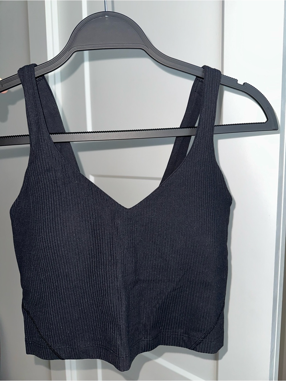 lululemon athletica Black Ribbed Align Tank Top
